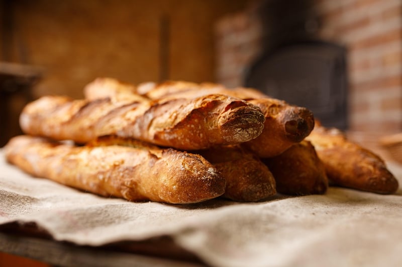 Bread in freezer